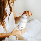 Minimalistisches Body Wash Label Set Lebensmitteletikett