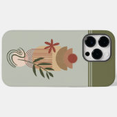 Minimalistisches botanisches Abstrakt IV Case-Mate iPhone Hülle (Rückseite (Horizontal))