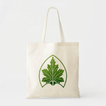 Minimalistisches botanisches Blatt-Emblem für Natu