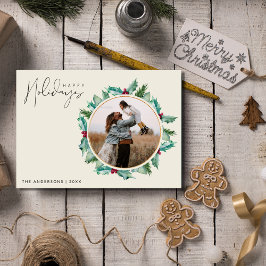 Minimalistisches botanisches Foto Weihnachten