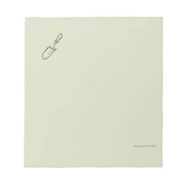 Minimalistisches Botanisches Gartenlesegeschenk Notizblock
