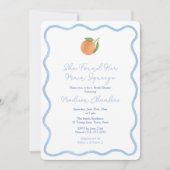 Minimalistisches Brautparty an der Amalfi-Küste Einladung (Vorderseite)