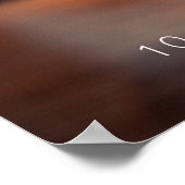 Minimalistisches Brautparty Begrüßungszeichen mit  Poster (Ecke)