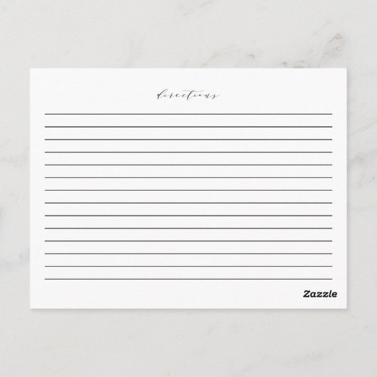 Minimalistisches Brautparty für Schwarzes Skript - Postkarte (Rückseite)