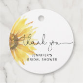 Minimalistisches Brautparty Geschenkanhänger (Vorderseite)