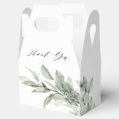 Minimalistisches Brautparty von Eukalyptus bei Sag Geschenkschachtel (Geöffnet)