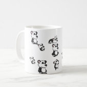 "Minimalistisches Brew Kaffeetasse (Vorderseite Links)