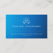 Minimalistisches Business Design mit benutzerdefin Terminkarte (Vorderseite)