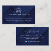 Minimalistisches Business Design mit benutzerdefin Terminkarte (Vorne/Hinten)