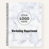 Minimalistisches Business-Notebook Notizblock (Vorderseite)