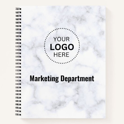 Minimalistisches Business-Notebook Notizblock (Vorderseite)