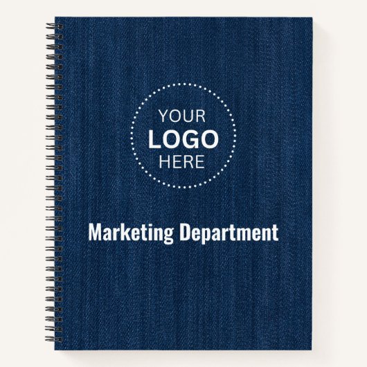 Minimalistisches Business-Notebook Notizblock (Vorderseite)