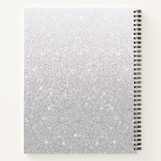 Minimalistisches Business-Notebook Notizblock (Rückseite)