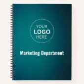 Minimalistisches Business-Notebook Notizblock (Vorderseite)