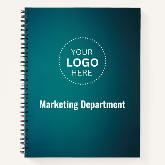 Minimalistisches Business-Notebook Notizblock (Vorderseite)