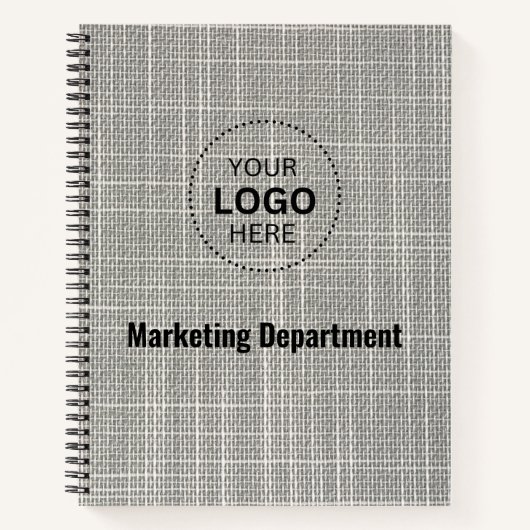 Minimalistisches Business-Notebook Notizblock (Vorderseite)