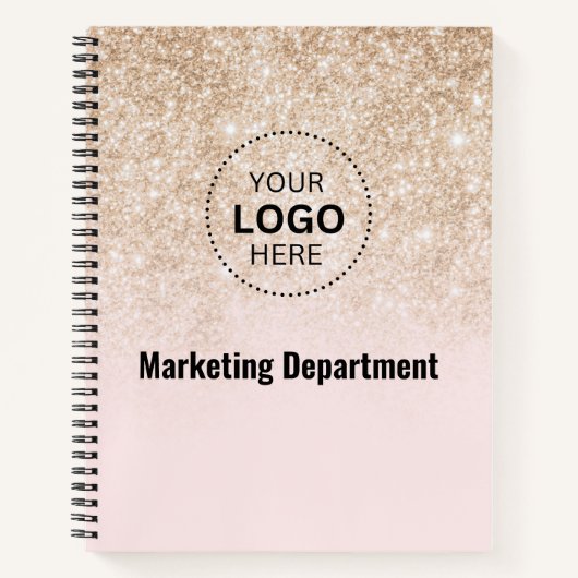 Minimalistisches Business-Notebook Notizblock (Vorderseite)