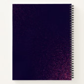 Minimalistisches Business-Notebook Notizblock (Rückseite)