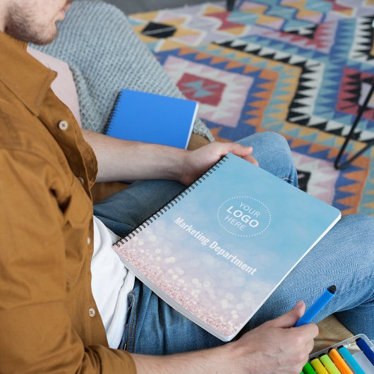 Minimalistisches Business-Notebook Notizblock