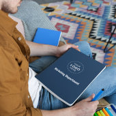 Minimalistisches Business-Notebook Notizblock