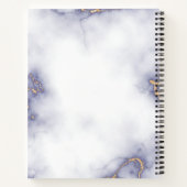 Minimalistisches Business-Notebook Notizblock (Rückseite)