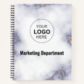 Minimalistisches Business-Notebook Notizblock (Vorderseite)