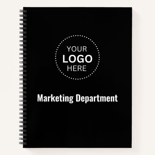 Minimalistisches Business-Notebook Notizblock (Vorderseite)