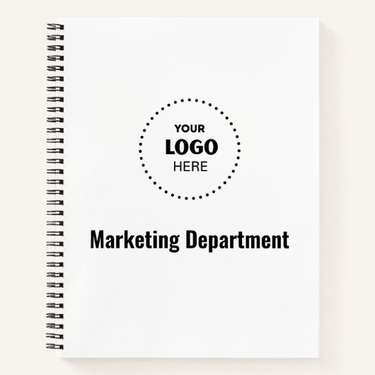 Minimalistisches Business-Notebook Notizblock (Vorderseite)