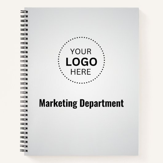 Minimalistisches Business-Notebook Notizblock (Vorderseite)