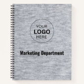 Minimalistisches Business-Notebook Notizblock (Vorderseite)