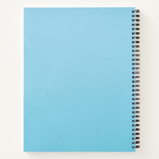 Minimalistisches Business-Notebook Notizblock (Rückseite)