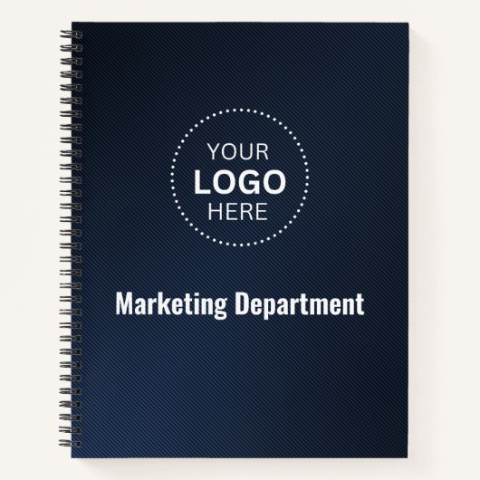 Minimalistisches Business-Notebook Notizblock (Vorderseite)