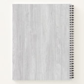 Minimalistisches Business-Notebook Notizblock (Rückseite)