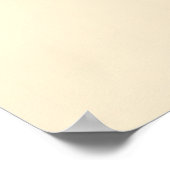 Minimalistisches Cappuccino-Kaffee-Poster Moderne Poster (Ecke)