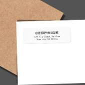 Minimalistisches Classic-Elegantes White Label