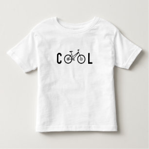 Minimalistisches Cooles Fahrrad-Geschenk Kleinkind T-shirt