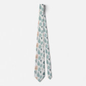 Minimalistisches cooles Splint-Muster Krawatte (Vorderseite)