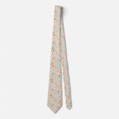 minimalistisches cooles Spritzmuster Krawatte (Vorderseite)