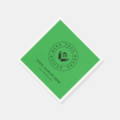 Minimalistisches Corporate Branding Designpapier N Serviette (Ecke)