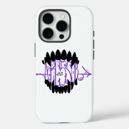 minimalistisches Coverdesign "Aggressor"-Kollektio iPhone 16 Pro Hülle