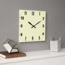 Minimalistisches Cremegesicht mit Zahlen - brüchig