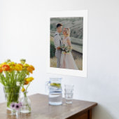 Minimalistisches DankesFoto mit Gold Foliendrucke (Ablage(Küche))