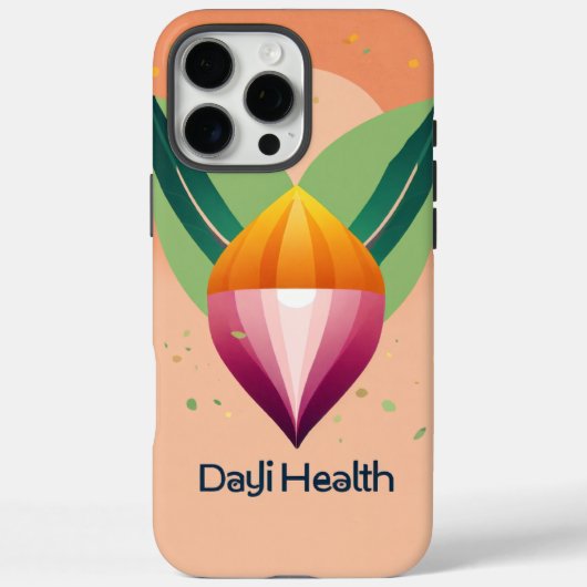 Minimalistisches Dayli Health Logo - ganzheitliche Case-Mate iPhone Hülle (Rückseite)