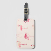 Minimalistisches Design Akryllische Gepäckmarke |  Gepäckanhänger (Vorderseite Vertikal)