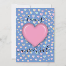 Minimalistisches Design der eleganten Liebe