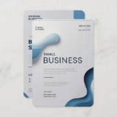 Minimalistisches Design der Visitenkarte für Bilu  Begleitkarte (Vorne/Hinten)