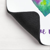 Minimalistisches Design I Liebe Mousepad (Ecke)
