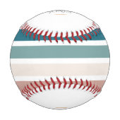 Minimalistisches Design in Pastellfarben Baseball (Vorderseite)