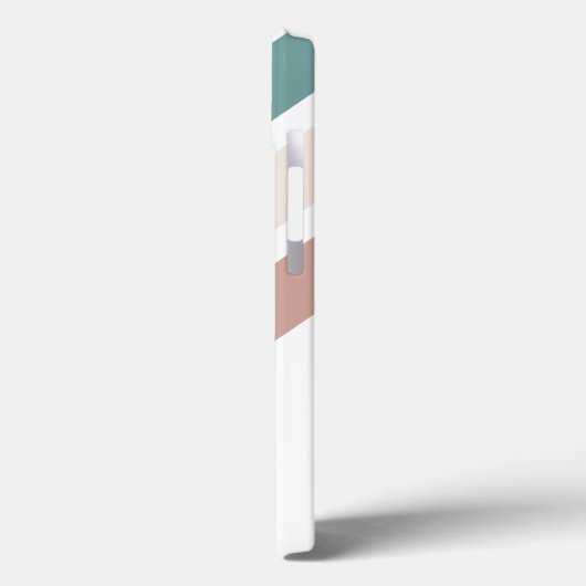 Minimalistisches Design in Pastellfarben Case-Mate iPhone Hülle (Rückseite / Links)