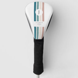 Minimalistisches Design in Pastellfarben Golf Headcover